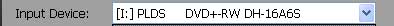 Select source disk