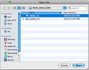 DVDSmith, a free DVD copying tool, copies DVD to hard drive as DVD folder.