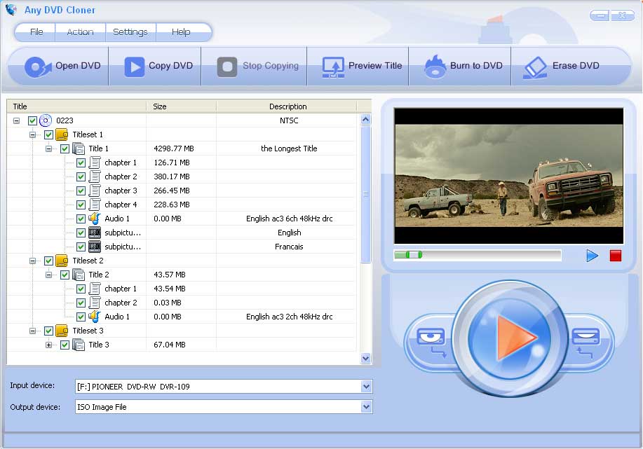 Any DVD Cloner screen shot