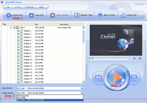 how to use Any DVD Cloner to clone Cars 2 DVD