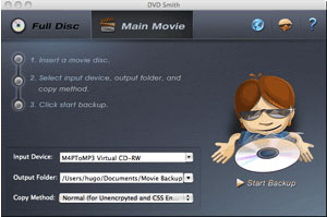 DVDSmith DVD Clone: Backup movie DVD to computer