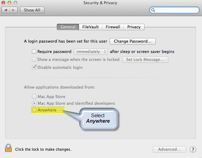 set mountain lion to install mac cloner software