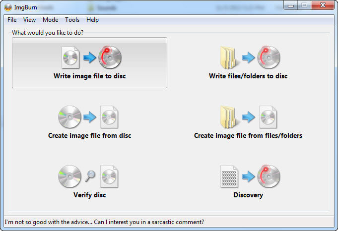 imgburn, imgburn dvd copy freeware