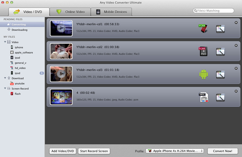 Any Video Converter Ultimate for mac