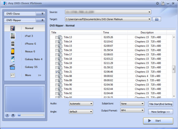 dvd cloner platinum, dvd backup, dvd ripper